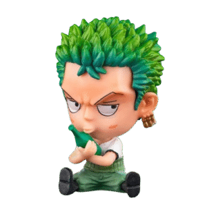 Zoro Action Figure – Zoro with Bottle | One Piece Collectible