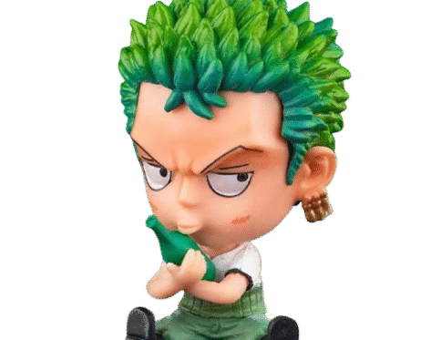 Zoro Action Figure – Zoro with Bottle | One Piece Collectible