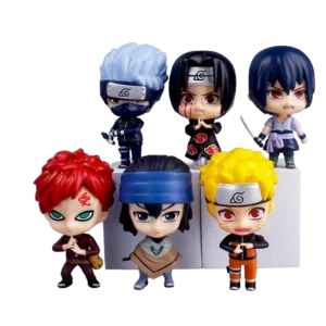 Naruto Action Figures – Set of 6 Anime Collectible Characters