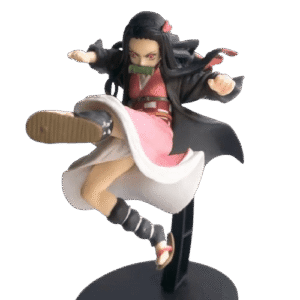 Nezuko Action Figure – Kick Pose Demon Slayer Collectible