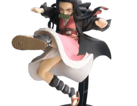 Nezuko Action Figure – Kick Pose Demon Slayer Collectible