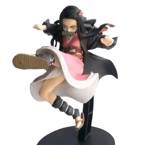 Nezuko Action Figure – Kick Pose Demon Slayer Collectible