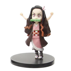 Nezuko Action Figure – Excited Hands Up Demon Slayer