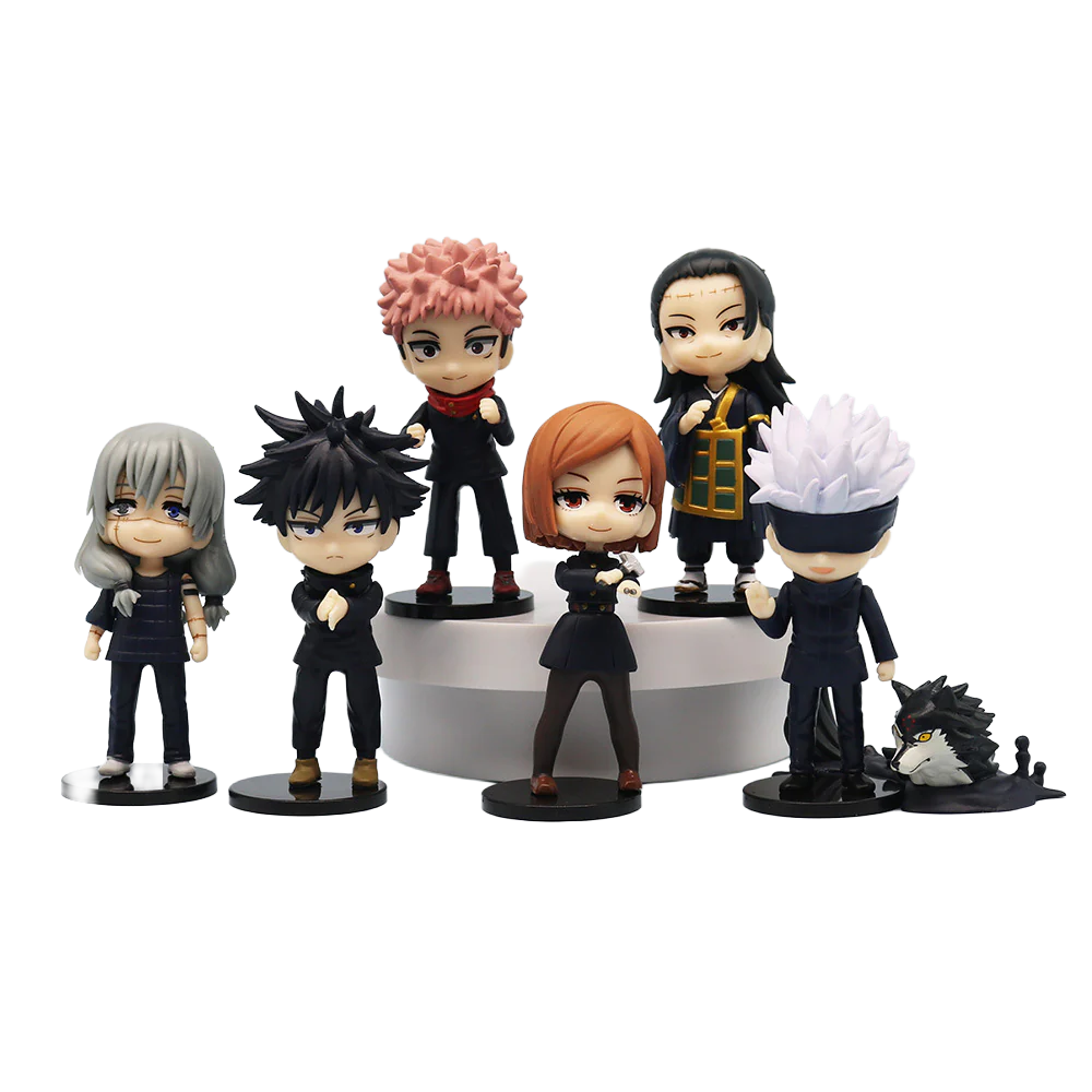 Jujutsu Kaisen Characters – Gojo Standing Set of 6 with Wolf