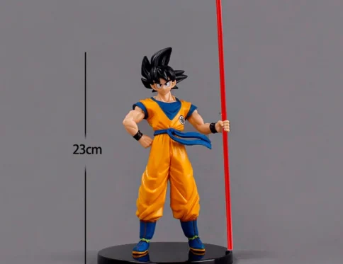 Goku Action Figure with Power Pole – Dragon Ball PVC Collectible