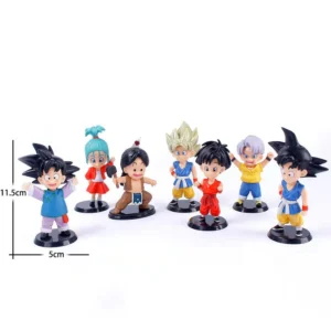 Dragon Ball Z Set of 7 Action Figures