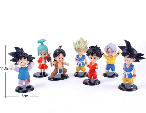 Dragon Ball Z Set of 7 Action Figures