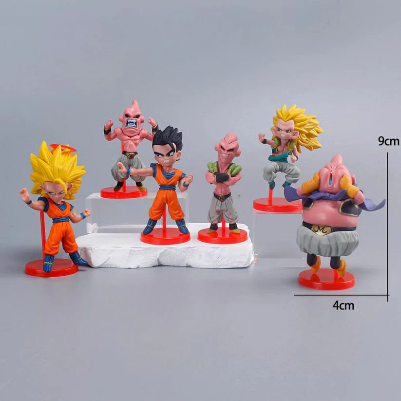 Exciting 6 PC Dragon Ball Z Collectible Set