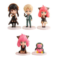 Spy x Family Characters – Set of 5 Anime Collectible Figures