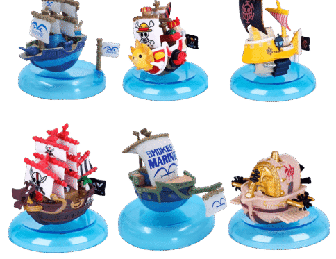 One Piece Ship Miniature – Luffy Ship Set Figure Collectible