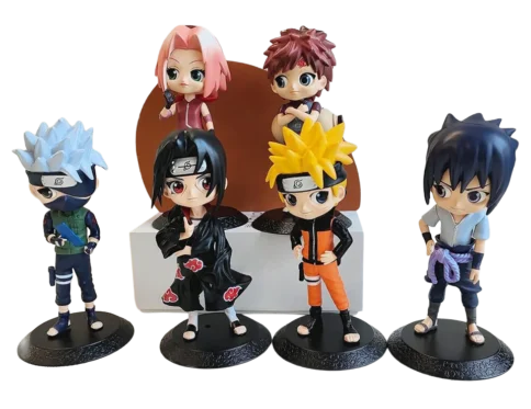 Naruto Collection – Action Figures Set Featuring Legendary Friends