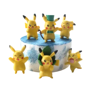 Pokemon Action Figures Pikachu Chibi Random Emotion 2.5cm