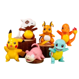 Pokemon Action Figure Skull Mini Set of 6