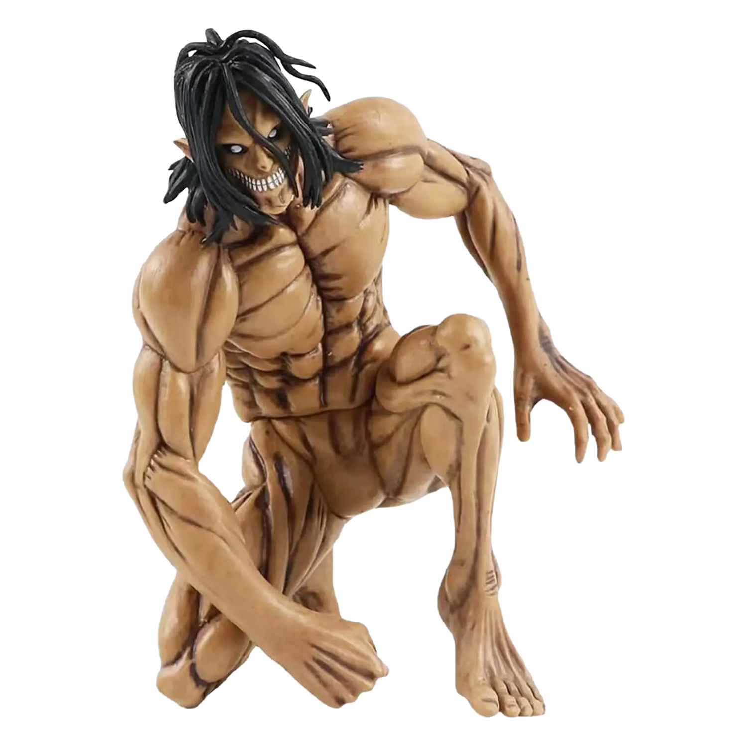 Eren Yeager Sitting Attack on Titan Action Figure