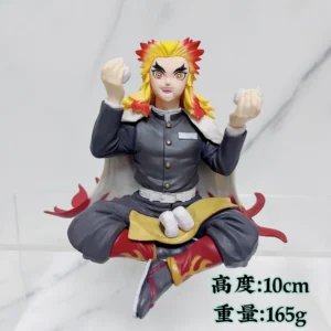 Rengoku Sitting Demon Slayer Action Figure 10cm