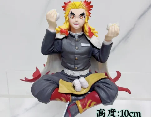 Rengoku Sitting Demon Slayer Action Figure 10cm