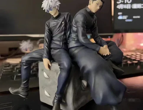 Gojo and Geto Seated Duo Jujutsu Kaisen Action Figure Gojo