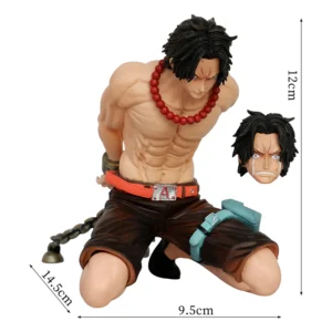 Portgas D Ace Tied Pose One Piece Action Figure