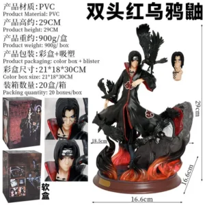 Classic Itachi Crow Form Naruto Action Figure 29cm