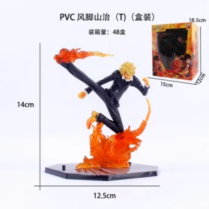 Sanji Flame Kick Battle Pose One Piece Action Figure