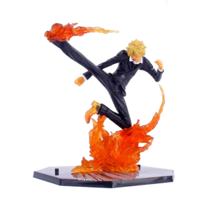 Sanji Flame Kick Battle Pose One Piece Action Figure