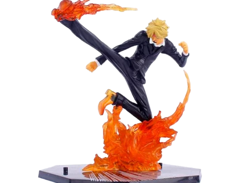 Sanji Flame Kick Battle Pose One Piece Action Figure
