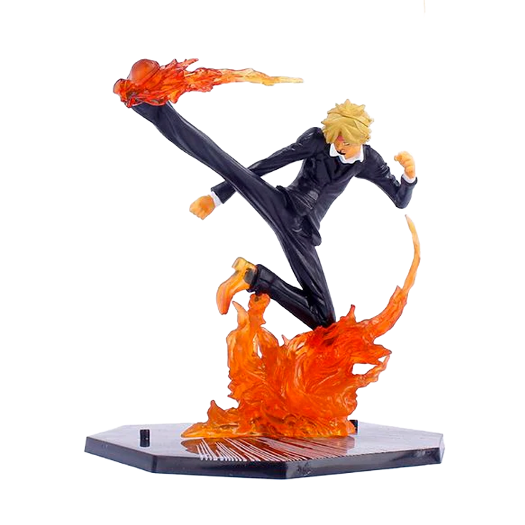 Sanji Flame Kick Battle Pose One Piece Action Figure