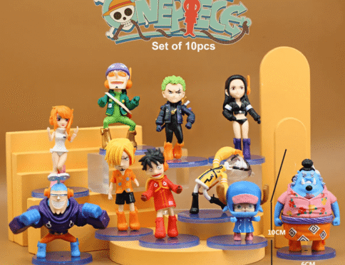 One Piece Figures – Egghead 10pc Set 10 cm Anime Collectibles