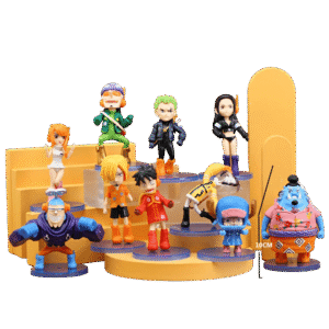 One Piece Figures – Egghead 10pc Set 10 cm Anime Collectibles