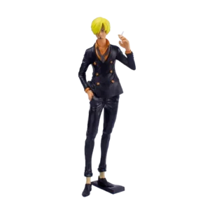 Sanji Black Coat One Piece Action Figure
