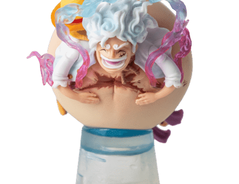 Luffy Action Figure – Gear 5 Balloon Pose One Piece Collectible
