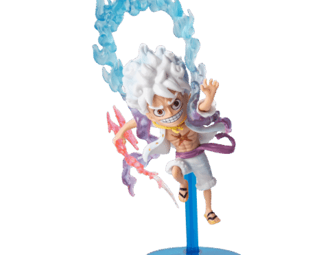 Luffy Action Figure – Gear 5 Jumping Pose One Piece Collectible