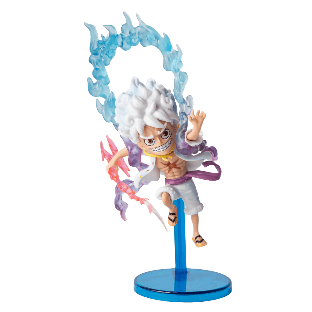 Luffy Action Figure – Gear 5 Jumping Pose One Piece Collectible
