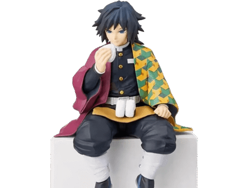Giyu Tomioka Sitting Demon Slayer Action Figure – Calm Hashira Collectible