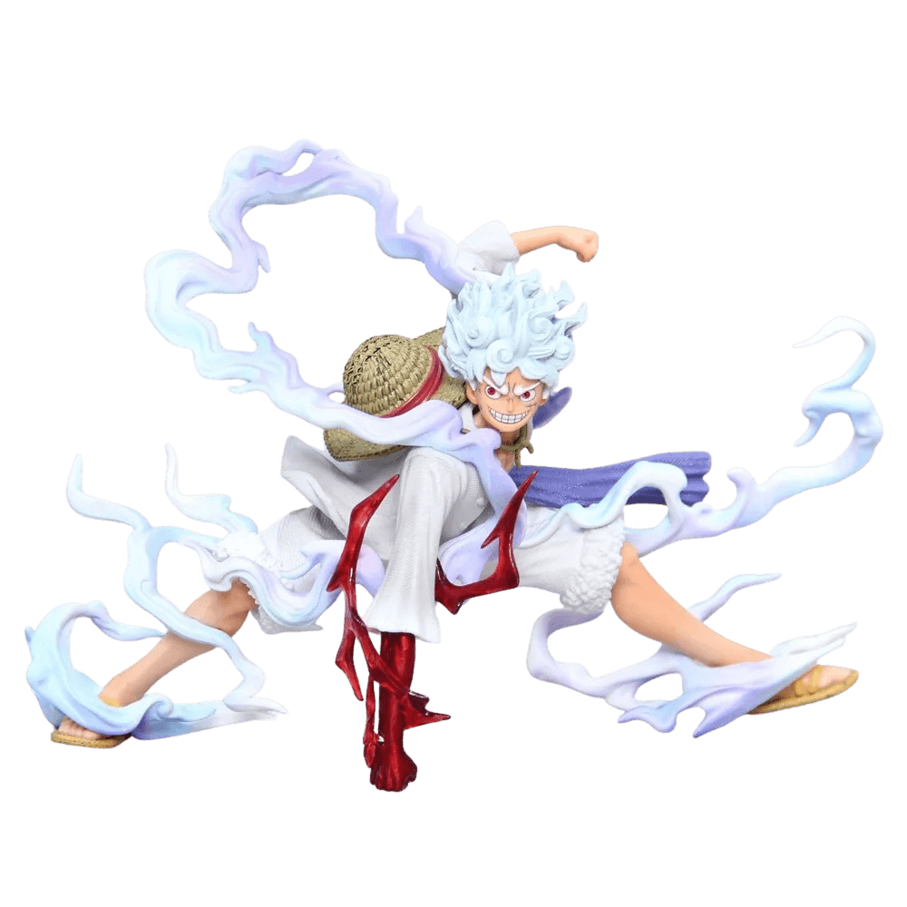 Luffy Action Figure – Gear 5 Punching Down Anime Collectible