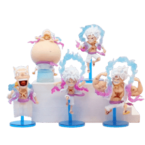 Luffy Action Figure – Gear 5 Luffy Set of 5 Anime Collectibles