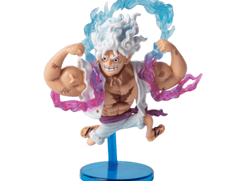 Luffy Action Figure – Gear 5 Muscle Flex Anime Collectible