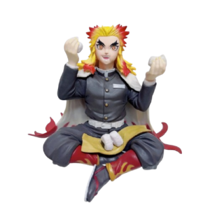 Rengoku Sitting Demon Slayer Action Figure 10cm