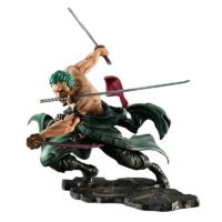 Zoro Three Sword Style Battle Pose Zoro Action Figure