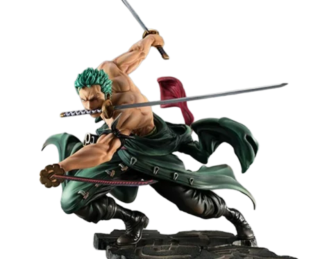 Zoro Three Sword Style Battle Pose Zoro Action Figure