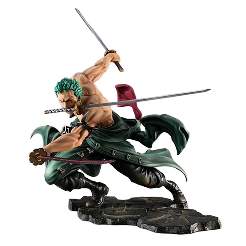 Zoro Three Sword Style Battle Pose Zoro Action Figure