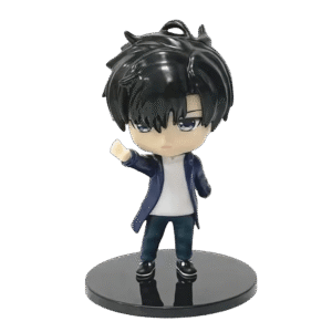 Solo Leveling Action Figure – Sung Jin-Woo Big Head 18 cm Collectible