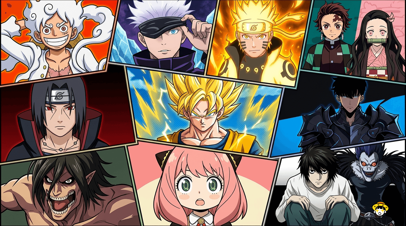 top 10 most popular anime characters in india 2026 list