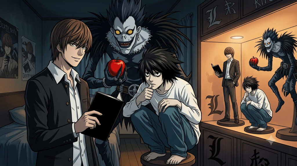 Death Note Figures in India - Light, L, and the Most Psychological Shelf in the Room